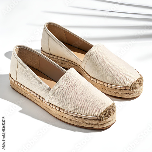 Elegant Canvas Espadrilles – Lightweight, Breathable & Stylish Summer Slip-Ons.