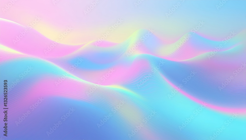 Iridescent neon background, holographic abstract soft colors backdrop Iridescent neon background, holographic abstract soft colors backdrop