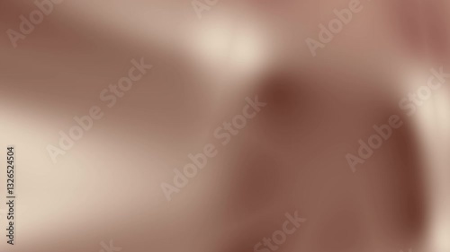 Smooth, warm-toned fabric draping elegantly, with soft lighting creating subtle shadows