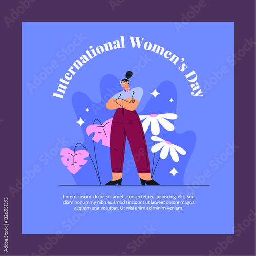 Wallpaper Mural International Happy women's day Posts Design Torontodigital.ca