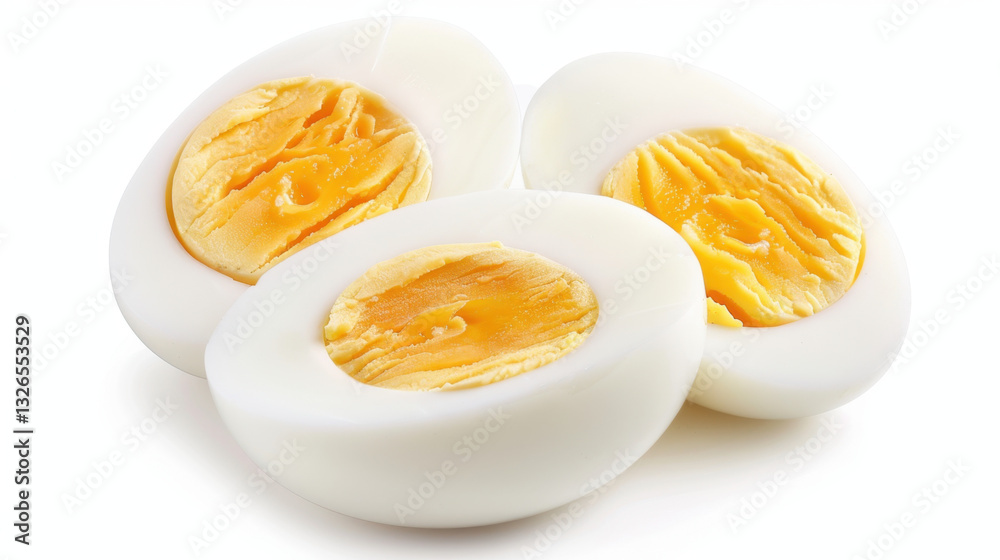 boiled egg isolated on white boiled egg isolated on white