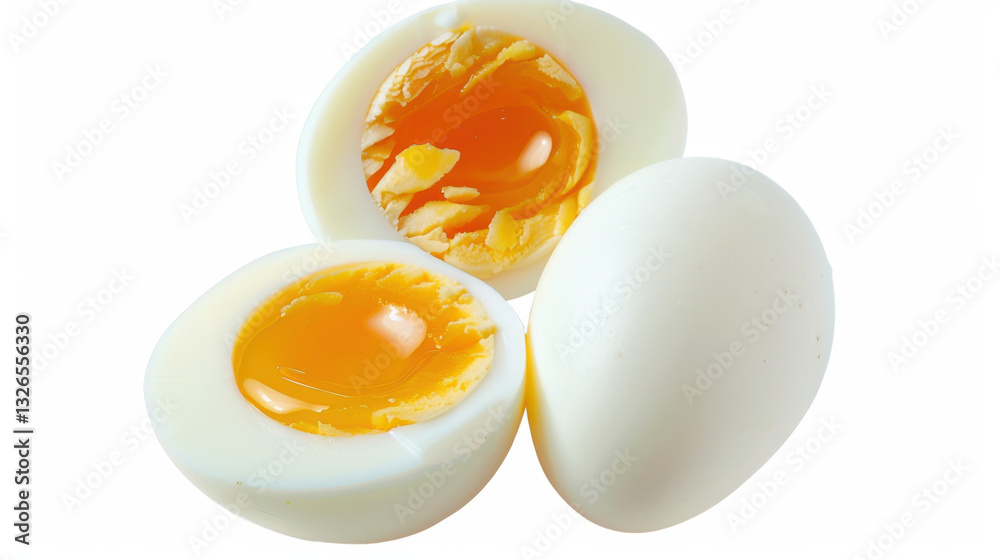 boiled egg isolated on white boiled egg isolated on white