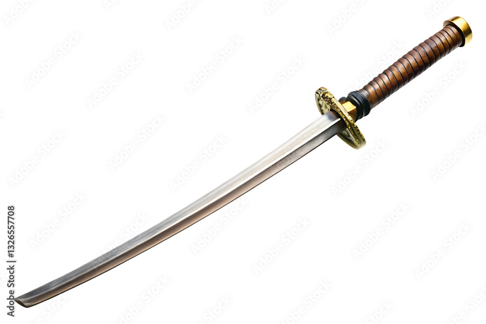 samurai sword isolated on transparent background samurai sword isolated on transparent background