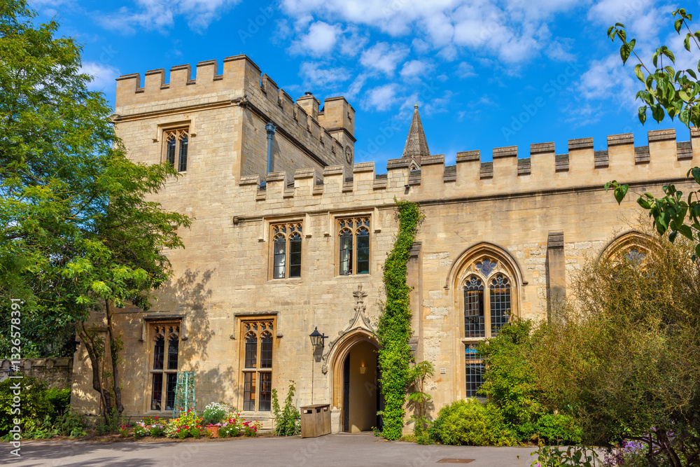 New Library of Balliol College. Oxford, England