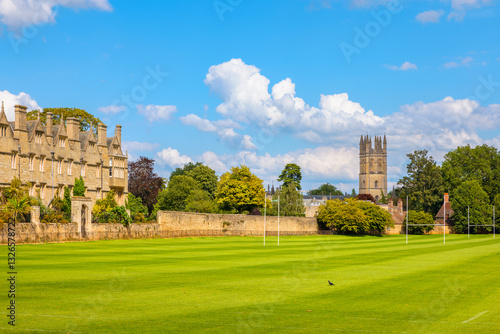 Cityscape of Oxford. England