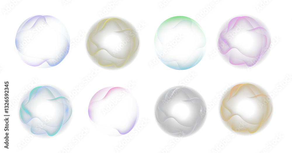 Liquid neon flows in a glowing circle frame, highlighting a sphere with a smooth gradient background. This abstract vector design forms a 3D banner illustration with radiant light in cosmic space png Liquid neon flows in a glowing circle frame, highlighting a sphere with a smooth gradient background. This abstract vector design forms a 3D banner illustration with radiant light in cosmic space png