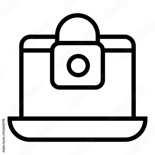 computer security vector icon