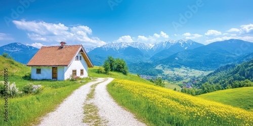 Wallpaper Mural Hills of Romania banner Torontodigital.ca