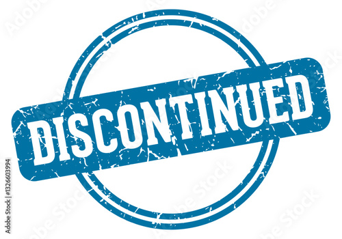 discontinued stamp