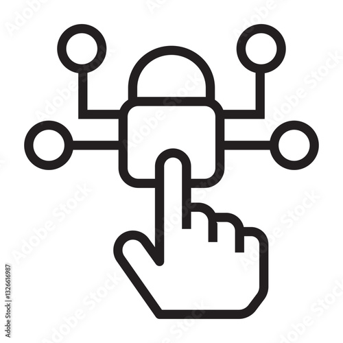 access control vector icon