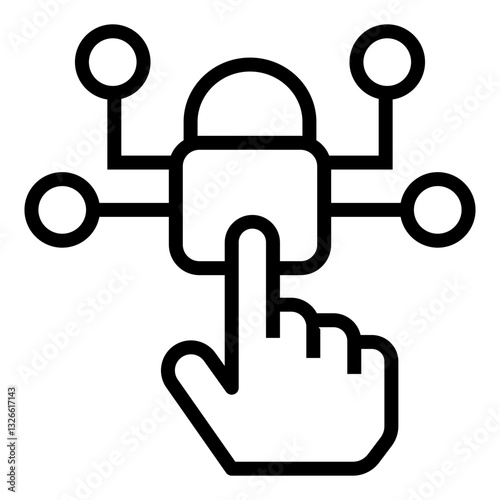 access control vector icon