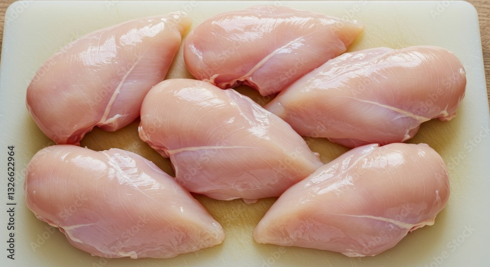 Juicy Raw Chicken Breast Fillets Ready to Cook - Healthy, lean protein, perfect for grilling, baking, or healthy recipes. Versatile, delicious, and nutritious. Quick meal prep, simple cooking Juicy Raw Chicken Breast Fillets Ready to Cook - Healthy, lean protein, perfect for grilling, baking, or healthy recipes. Versatile, delicious, and nutritious. Quick meal prep, simple cooking