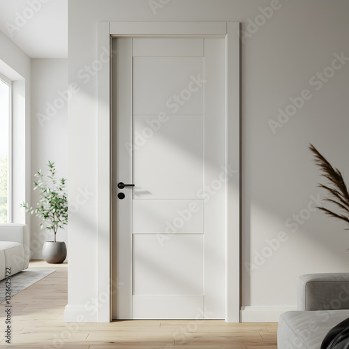 Modern interior door