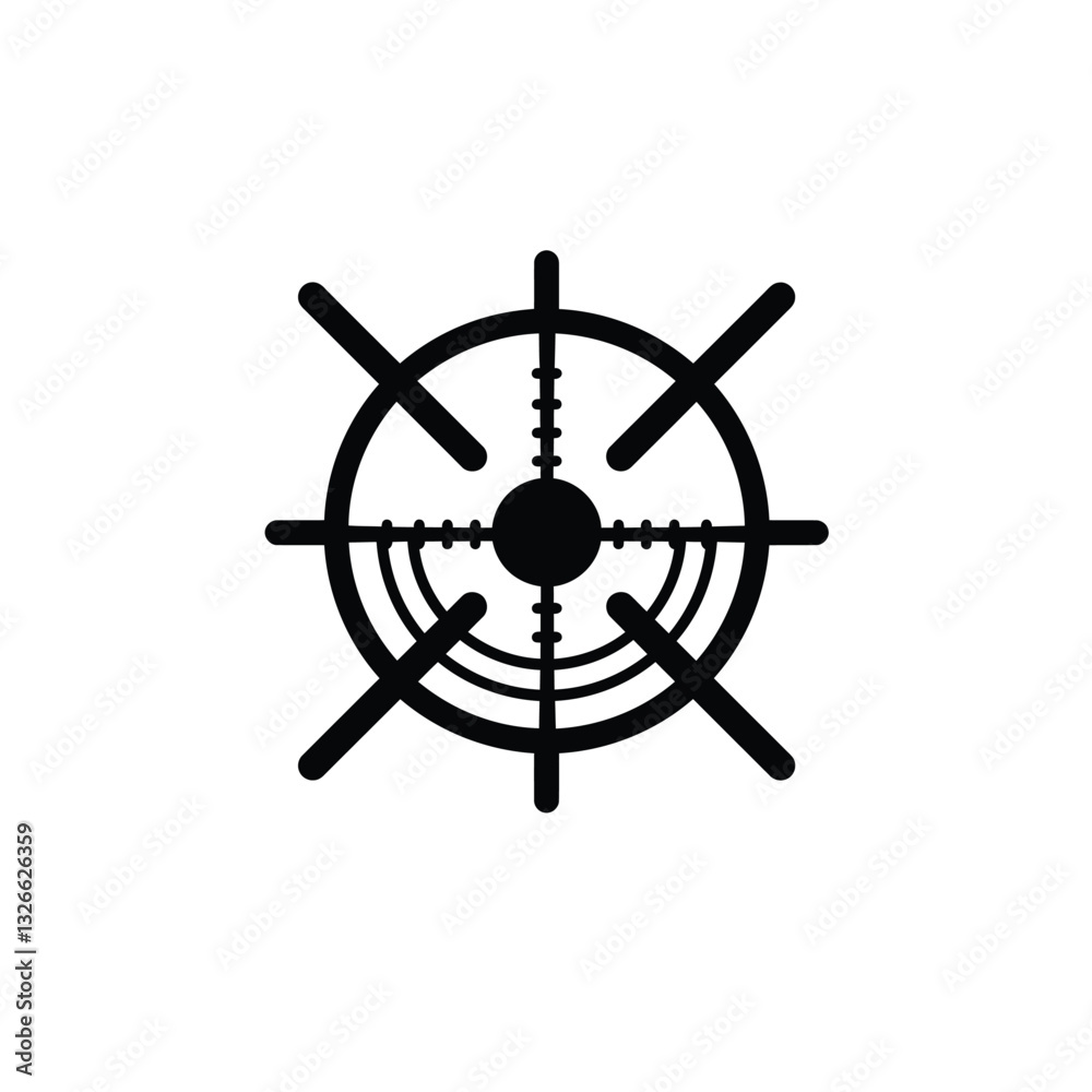 Obraz premium ship steering wheel