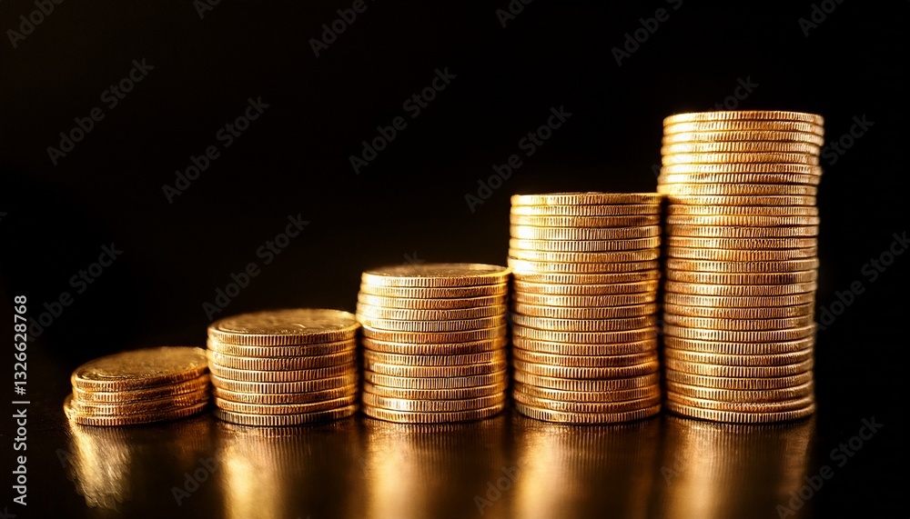 Golden bars tell stories of financial journeys. Golden bars tell stories of financial journeys.
