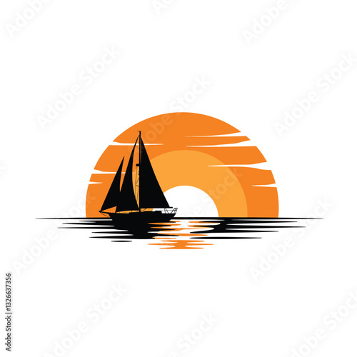 sailboat on the sea