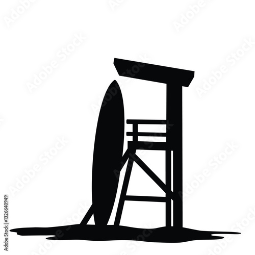 oil pump vector illustration