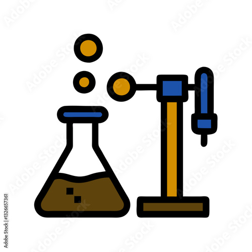 Chemistry distillation setup
