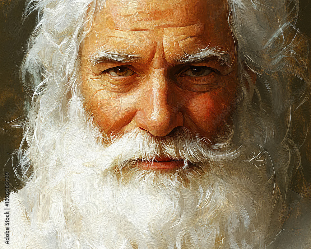 Old man portrait close up Old man portrait close up