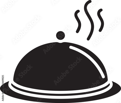 restaurant cloche icon