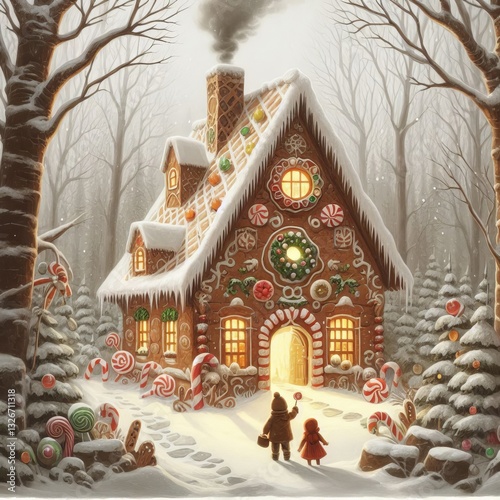  Hansel and Gretel Gingerbread House
