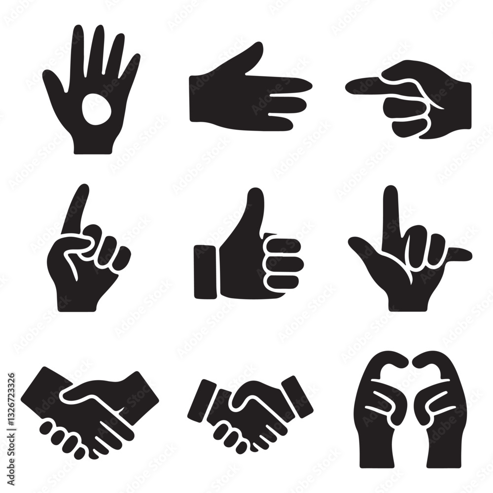 Set of various black silhouette woman hands. Vector collection Hand vector silhouette, detailed hand gestures, positions, signs. Ideal arm, hands for illustrations, logos, icons. High quality graphics Set of various black silhouette woman hands. Vector collection Hand vector silhouette, detailed hand gestures, positions, signs. Ideal arm, hands for illustrations, logos, icons. High quality graphics