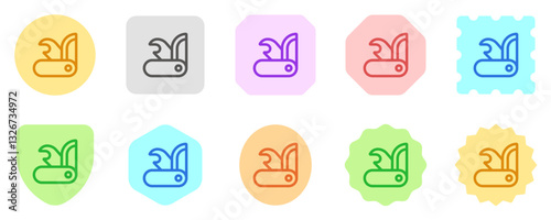 Editable multitool vector icon. Part of a big icon set family. Perfect for web and app interfaces, presentations, infographics, etc