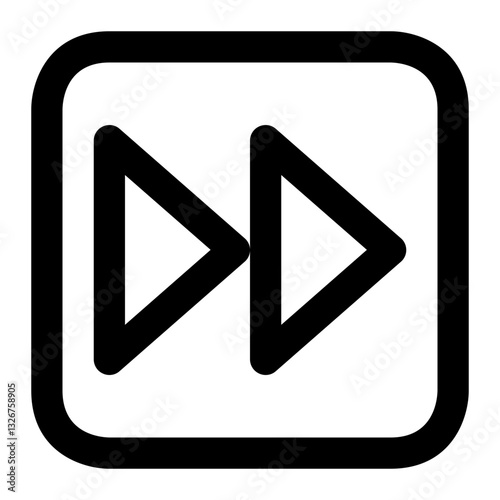fast forward  icon
