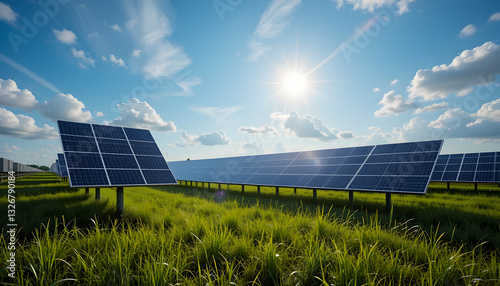 Solar Panels, Green Energy, Renewable Power