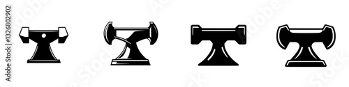 Various designs of gym weights showcased on a plain background for fitness enthusiasts and trainers