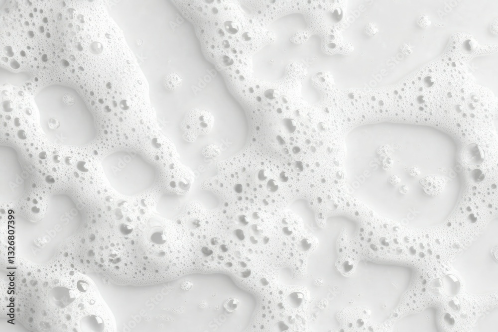 Textured white surface with foam-like patterns. Neural network AI generated Textured white surface with foam-like patterns. Neural network AI generated