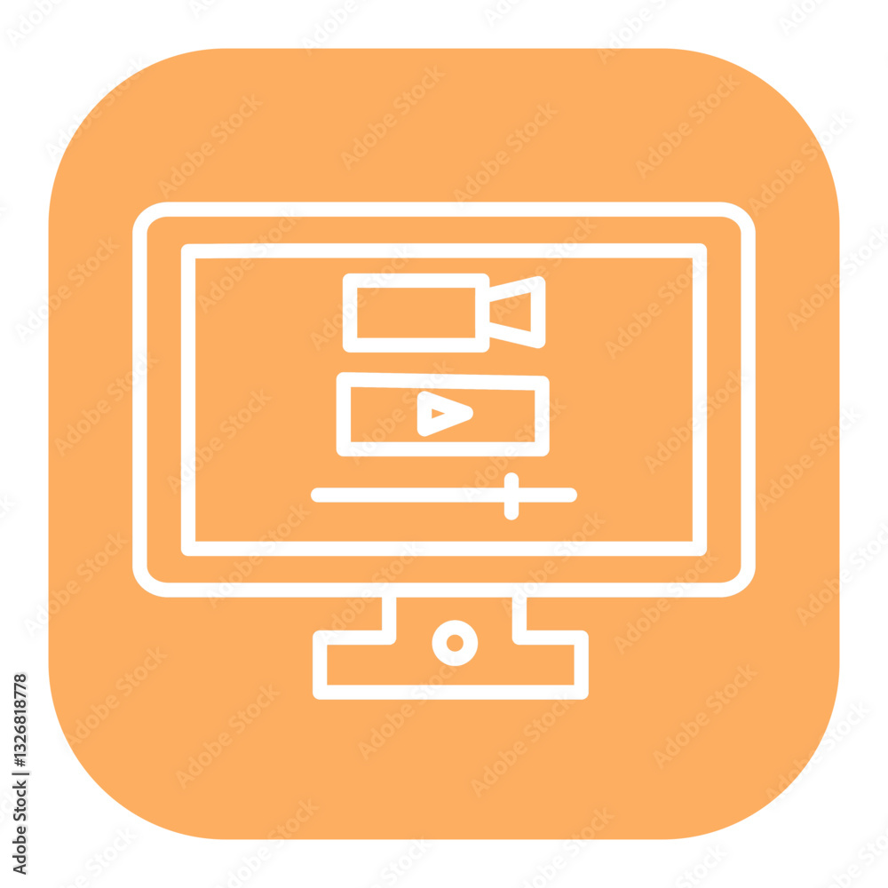 Live Streaming Icon Live Streaming Icon