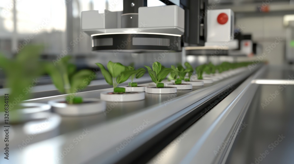 Robotic Plant Growth System in a Modern Facility Robotic Plant Growth System in a Modern Facility
