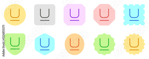 Editable underline text format vector icon. Part of a big icon set family. Perfect for web and app interfaces, presentations, infographics, etc