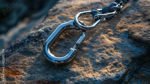 Carabiner Carabiners offer versatile utility for outdoor and everyday use.