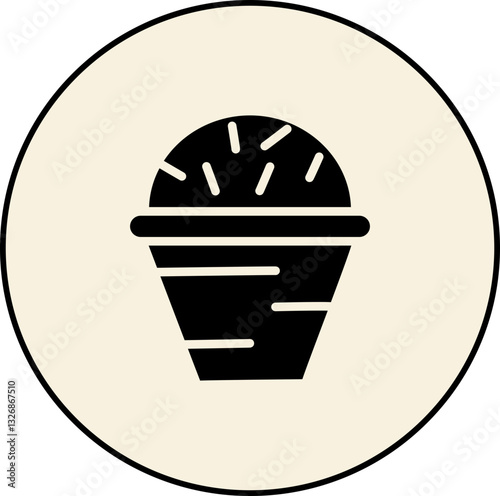 Ice Cream Icons Highlights and Buttons, ice cream icons, ice cream buttons