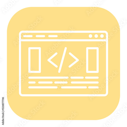 Website Coding Icon