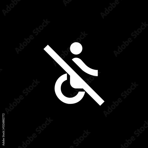No Wheelchair Symbol
