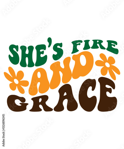 women's day, retro, vintage, 70s, groovy, feminism, girl power, floral, bold typography, hand-drawn, hippie, psychedelic, empowerment, distressed texture, pastel colors, sunburst, wavy text, aesthetic