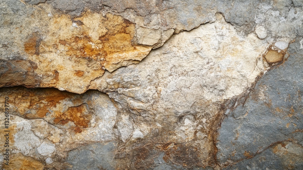 Naklejka premium Natural rock texture with brown and gray tones