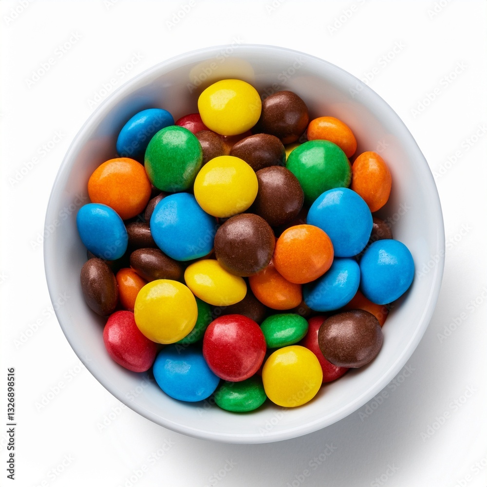 colorful chocolate candies isolated on white colorful chocolate candies isolated on white