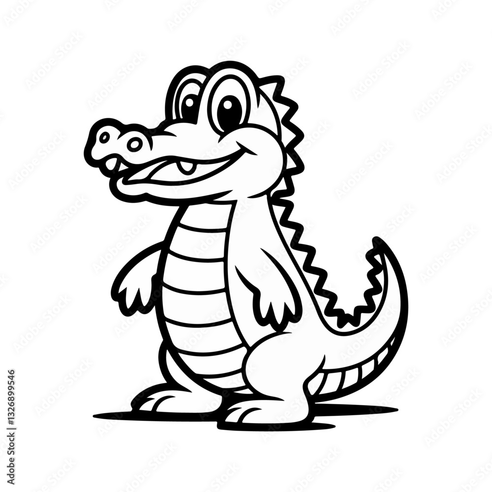 Fototapeta premium outline of elegater animals