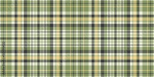 Elegant olive green and cream plaid pattern.  Perfect for textile design, website backgrounds, or crafting projects. This subtle yet stylish texture evokes feelings of warmth and sophistication.