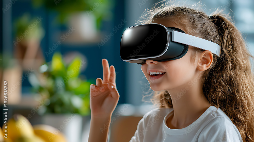 High school student exploring augmented reality technology in a modern classroom environment interactive learning and immersive experiences High school student exploring augmented reality technology in a modern classroom environment interactive learning and immersive experiences