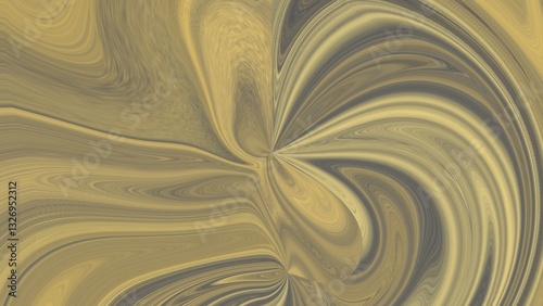 Abstract background. Abstract fluid marble texture with gold and gray tones creating a dynamic swirling effect. Suitable for your design project