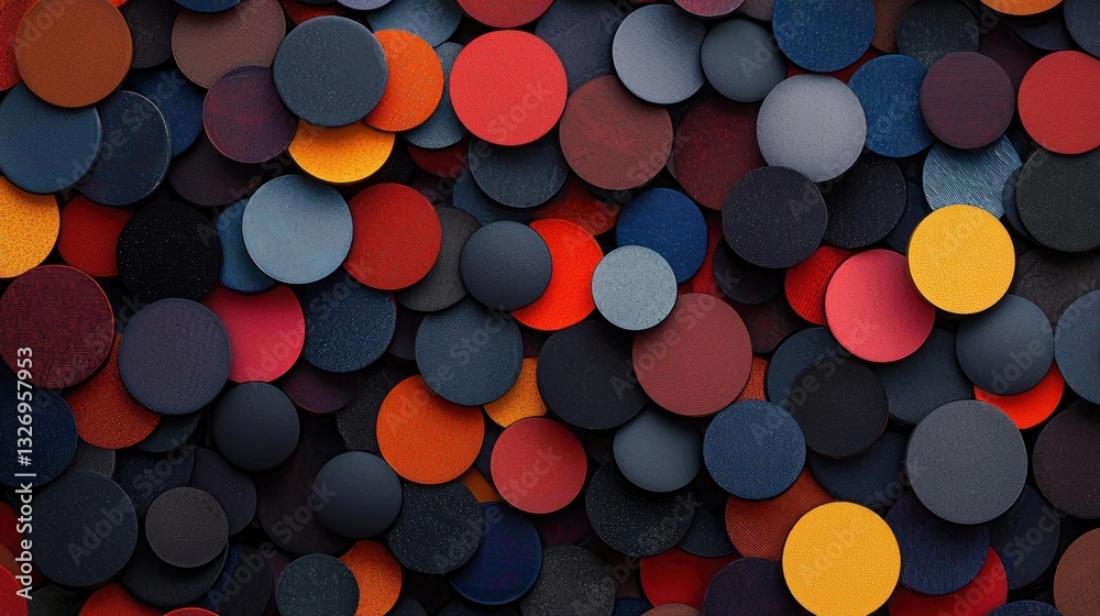 Abstract colorful circles pattern background Abstract colorful circles pattern background