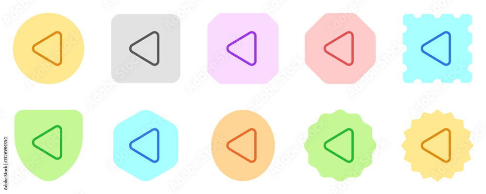 Editable vector left triangle arrow icon. Black, transparent white background. Part of a big icon set family. Perfect for web and app interfaces, presentations, infographics, etc Editable vector left triangle arrow icon. Black, transparent white background. Part of a big icon set family. Perfect for web and app interfaces, presentations, infographics, etc
