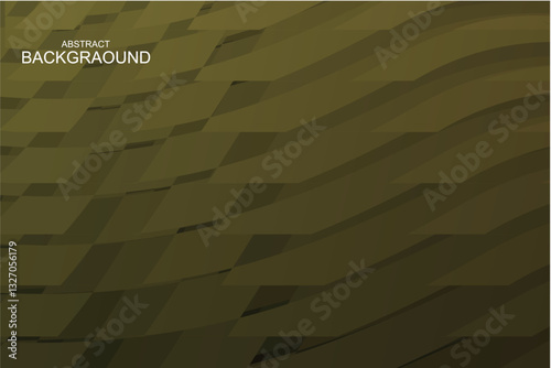 Black gold gradient abstract background with curved wavy lines texture