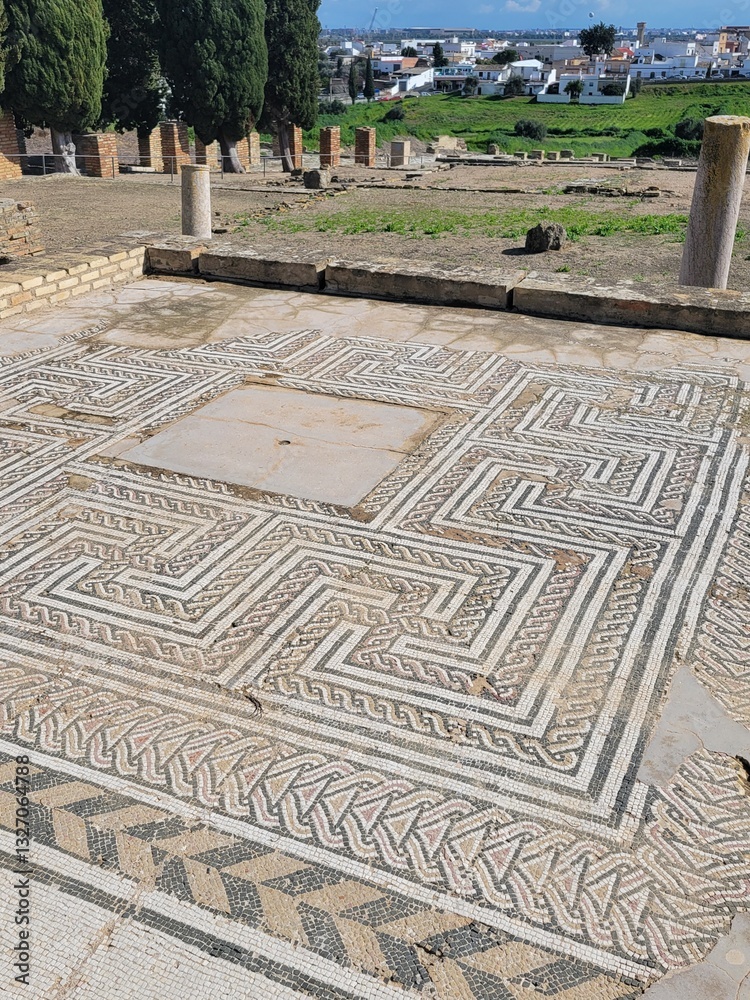 Obraz premium the Italian ruins in Seville, Spain
