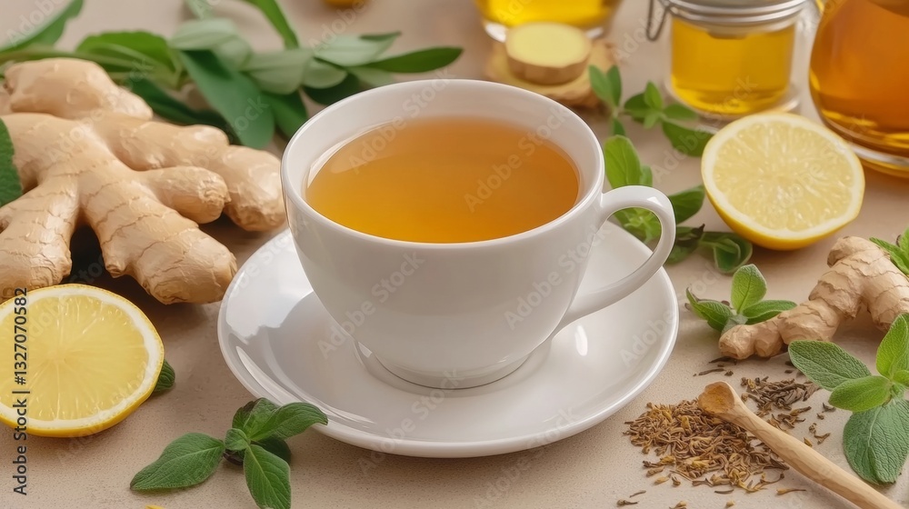 Wellness inspired tea with natural ingredients Wellness inspired tea with natural ingredients